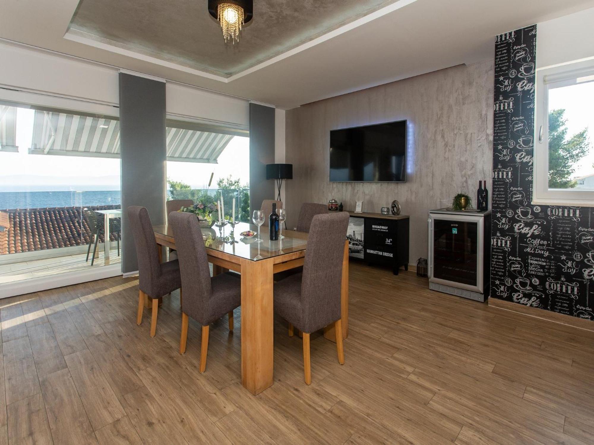 Apartments Aqua トロギール 部屋 写真